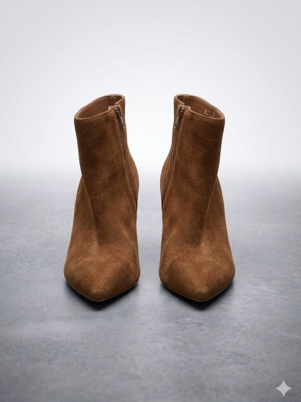 Kenzie Leyton Brown Suede Ankle Boots - Size 7.5